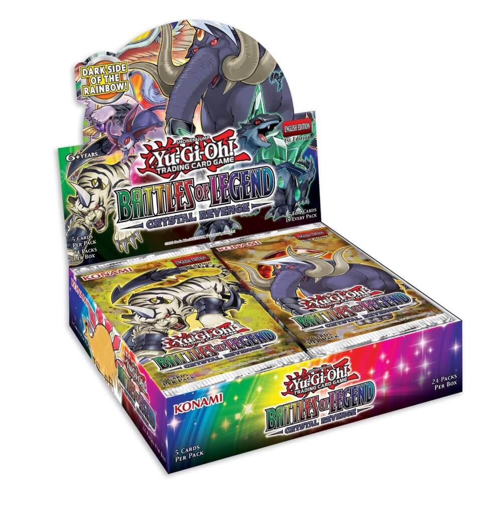Yu-Gi-Oh! Battles of Legend Crystal: Revenge Booster Box Yu-Gi-Oh! Battles of Legend Crystal: Revenge Booster Box