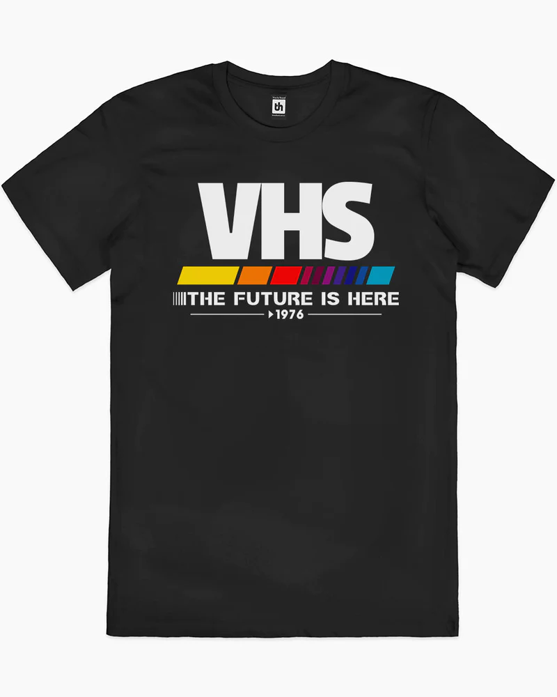 VHS The Future is Here 1976 T-Shirt | Panosh Place