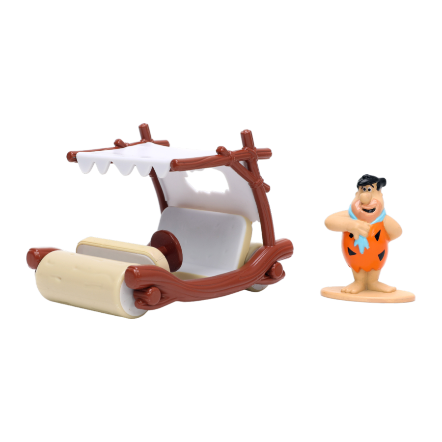 The Flintstones - Flintmobile with Fred Flintstone 1:32 Scale Hollywood ...