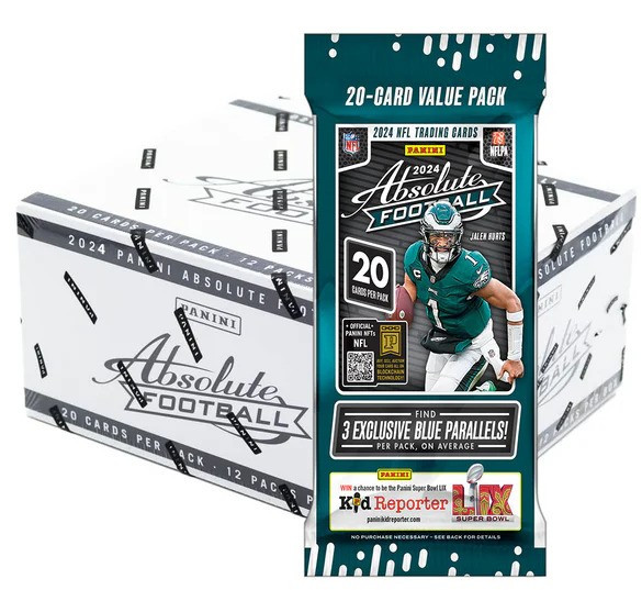 thumbnail image 2 of 2025 Panini Absolute Football Gravity Packs - 5 Pack Lot - Rip + Ship Ready 2 of 2
