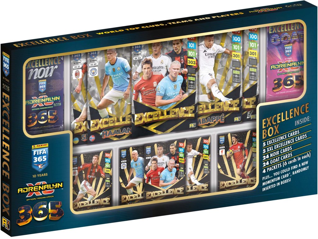 Soccer - FIFA 365 Adrenalyn XL 2025 Trading Cards - Sealed Booster Box